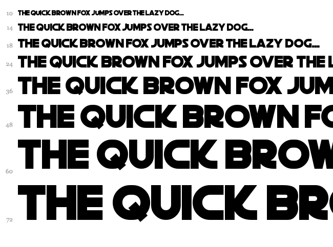 Death Star font waterfall